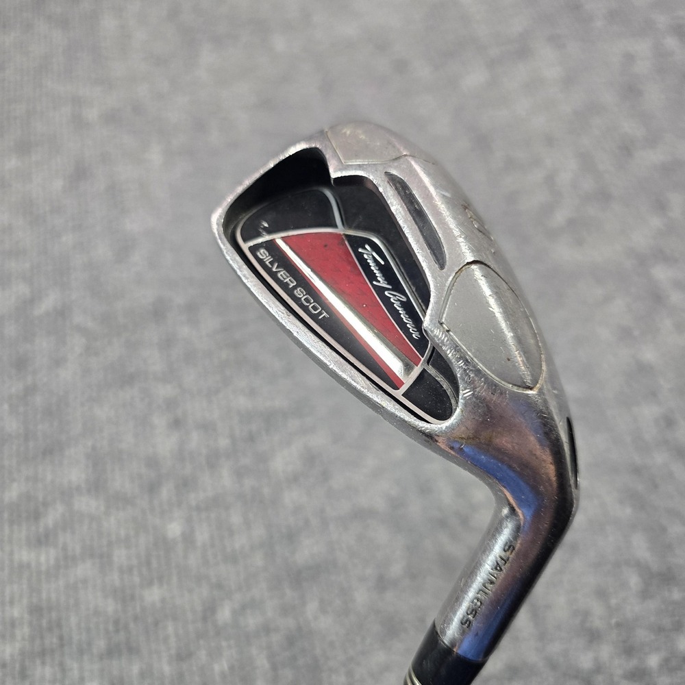 Tommy Armour Silver Scot 9 Iron Golf Club Mens RH Steel Shaft Stainless‎ Silver